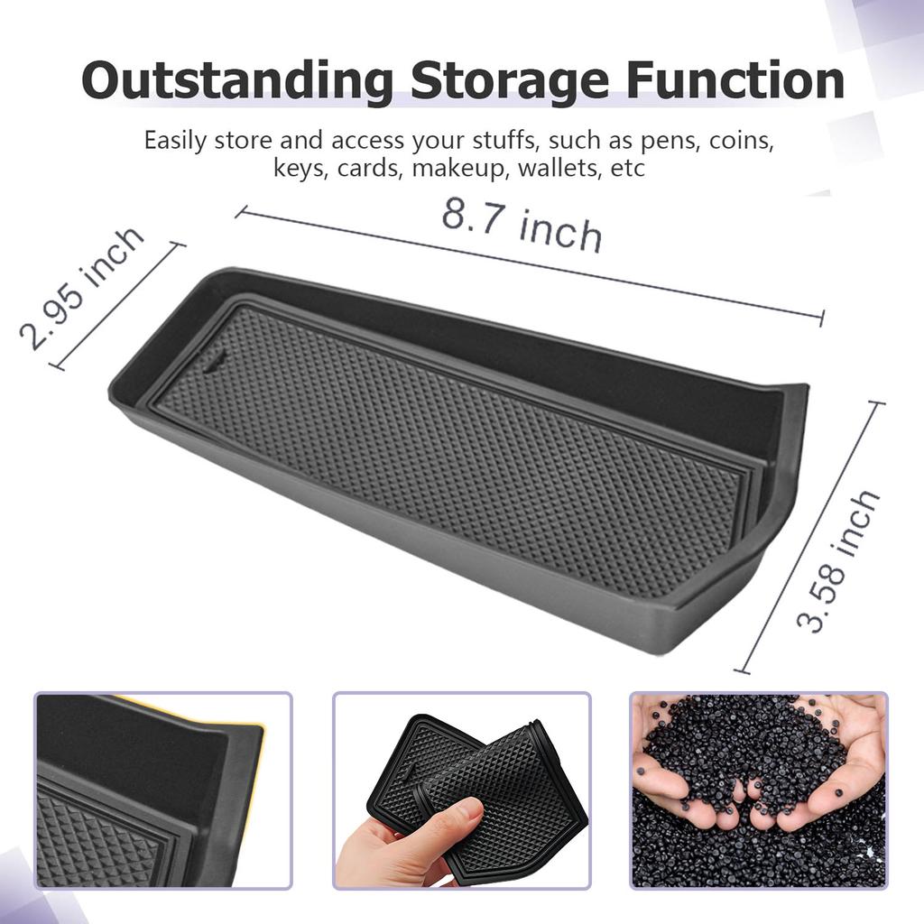 Middle Center Console Organizer For 2025 Toyota Camry (XSE/XLE/SE/LE) Car Gear Shifter Storage Box Tray Interior Car Accessories