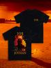 Trendy Model Singer Star Rap Album Collection T-Shirt Neck Cotton Short Sleeve Fashion Top Casual Fashion Street Clothing Unisex