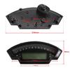 Motorrad LCD TFT Digitaler Tacho 14000 U/min 6 Gänge Hintergrundbeleuchtung Motorrad Kilometerzähler für 1, 2, 4 Zylinder Meter