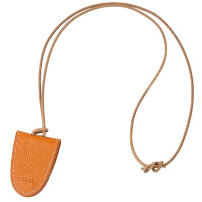 Masca IROKOHA din Piele Naturală Mască Mască Ochelari Mască Curea Colier din Piele, Suport, Lanț, Croșetat, Suport, Husă, (Maro)