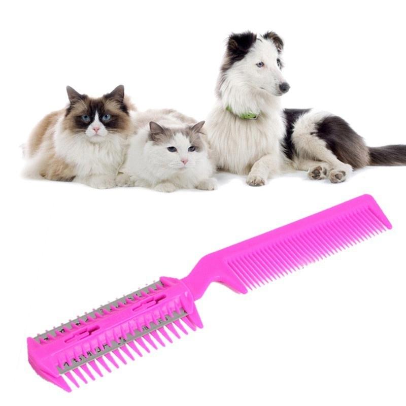 Buy Pet Hair Trimmer Comb Cutting Cut Dog Cat Grooming Razor Thinning