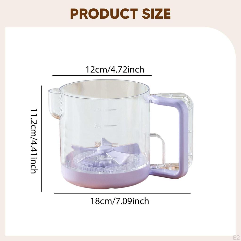 Kubek do mieszania jajek Ubijaczka Trzepaczka Mikser ręczny do napojów Ciasta