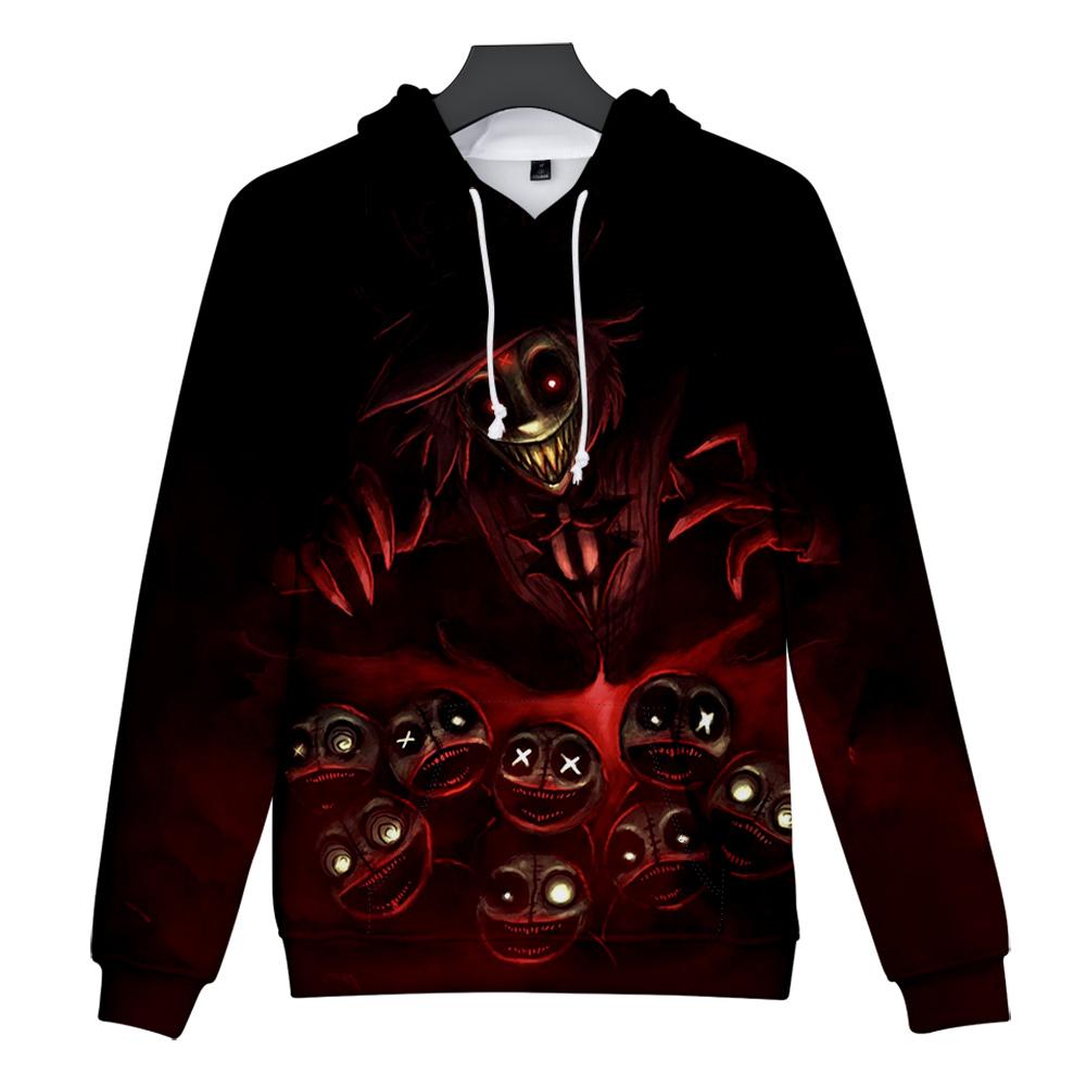 Men Women's Hooded Hazbin Hotel Printed Spring Autumn Pullover Sweatshirt Fashion Hoodie Casual Men Tracksuit Streetwear