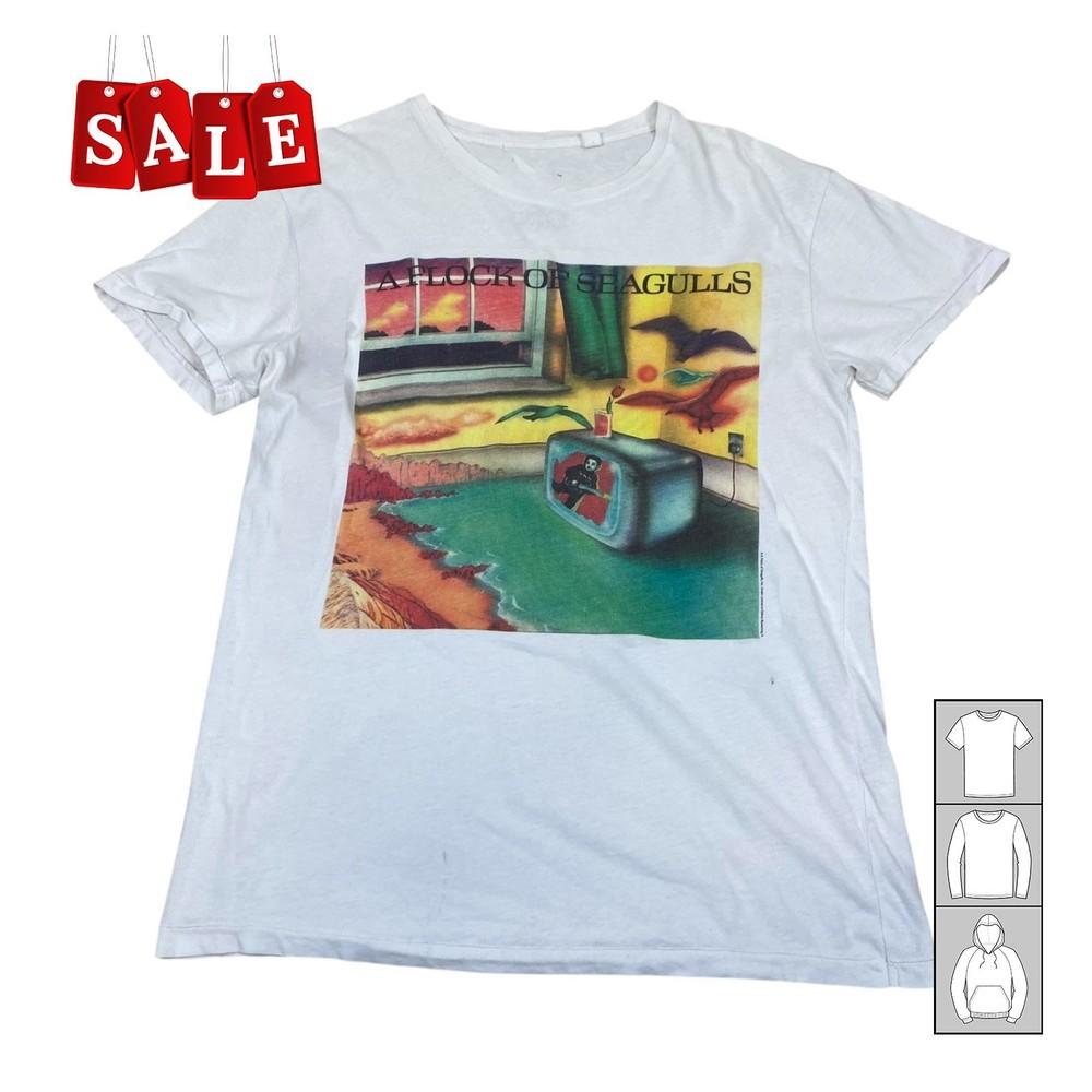 

New Popular A Flock Of Seagulls Gift For Fans Unisex S-5XL Shirt JM200 Unisex T-Shirt S