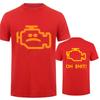 Mechanic Auto Repair Check Engine Light T-Shirt Funny Birthday Gift for Men Daddy Father Husband Short Sleeve Tee T Shirt Top