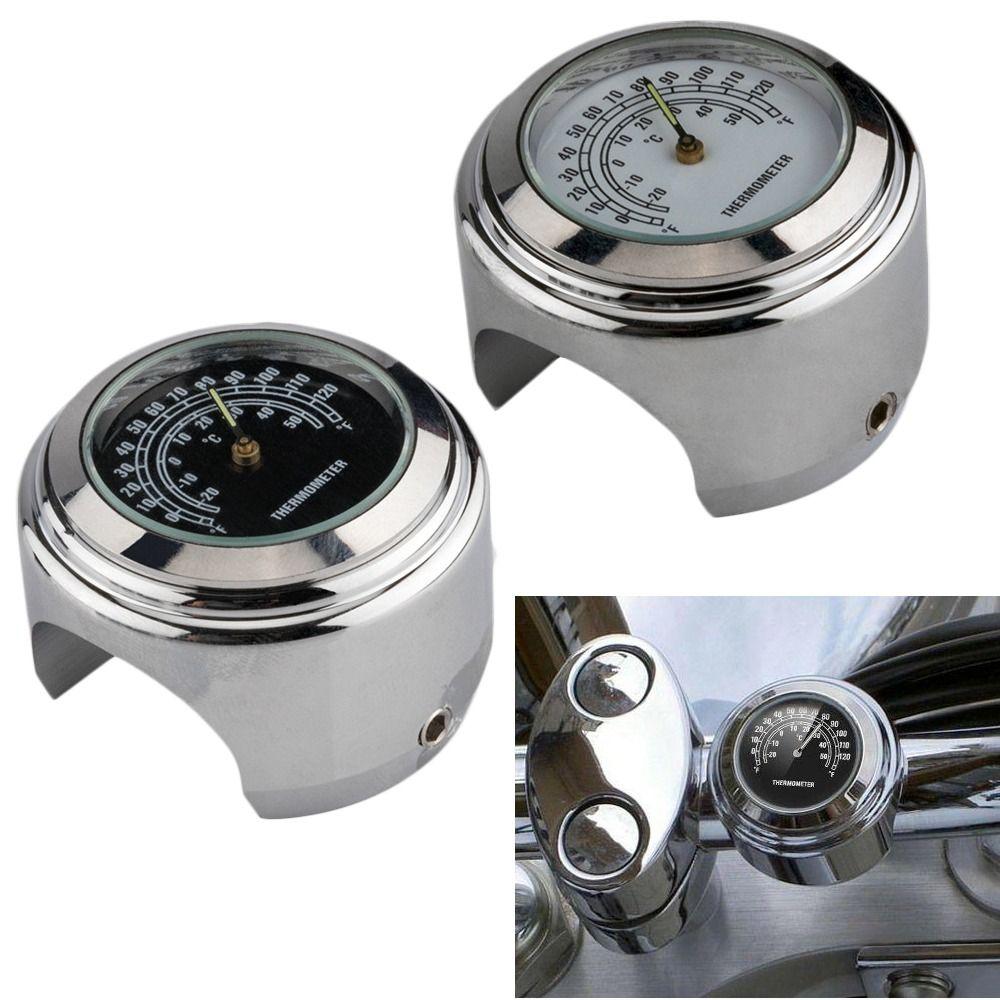 Universal Motorcycle Thermometer Waterproof Motorcycle Bike Handle Bar Thermometer Bike Handlebar Mount Thermo Moto Accessories
