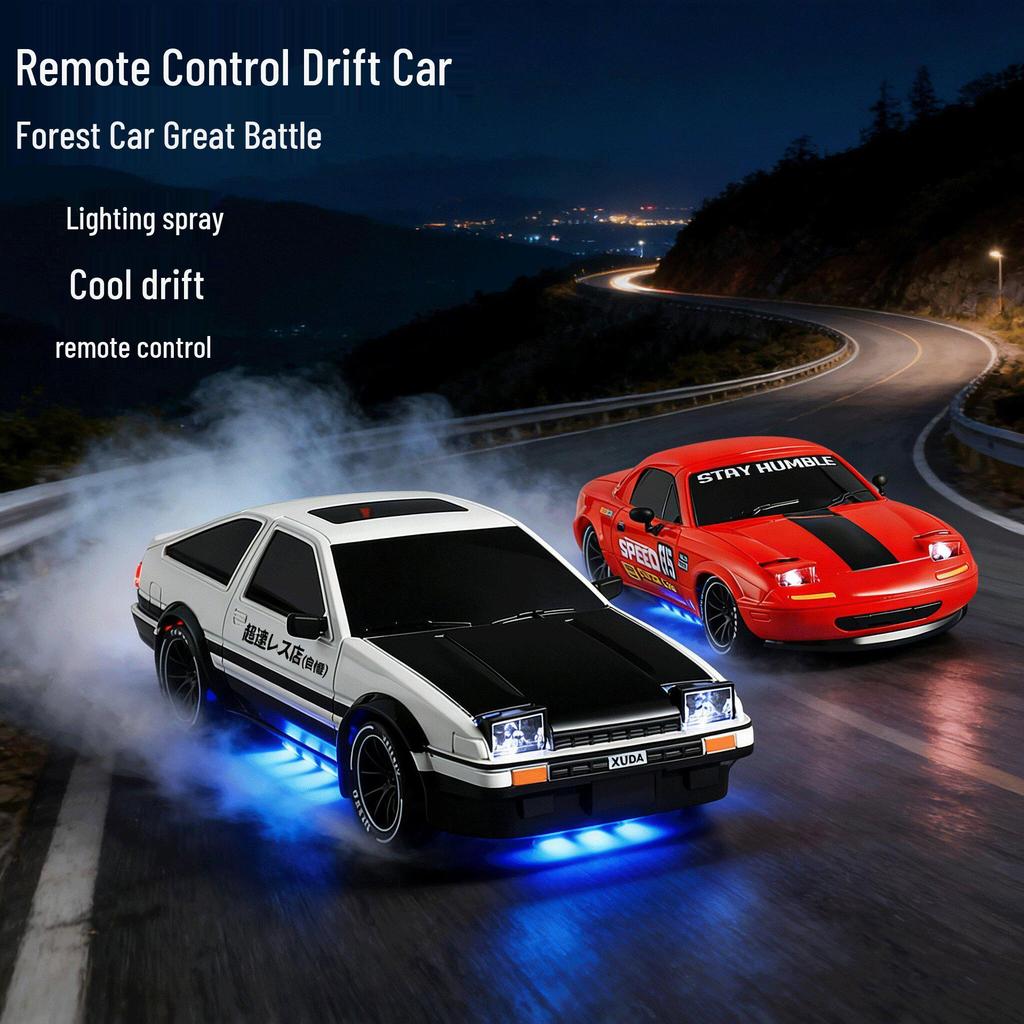 High-Speed AE86 Drift RC Car: Professional Four-Wheel Drive Remote Control Toy for Kids