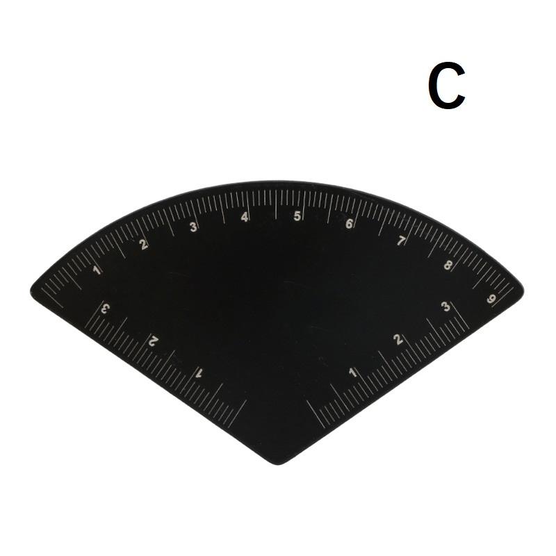 Shaping Permanent Makeup Drawing Guide Ruler Tattoo Supplies Reuse Fast Drawing Eyebrow Desgin Ruler Microblading Mapping Tool