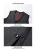 Men's Thermal Fleece-Lined Cotton Vest for Autumn/Winter 2024 - Perfect for Middle-aged and Elderly Dads and Grandpas.