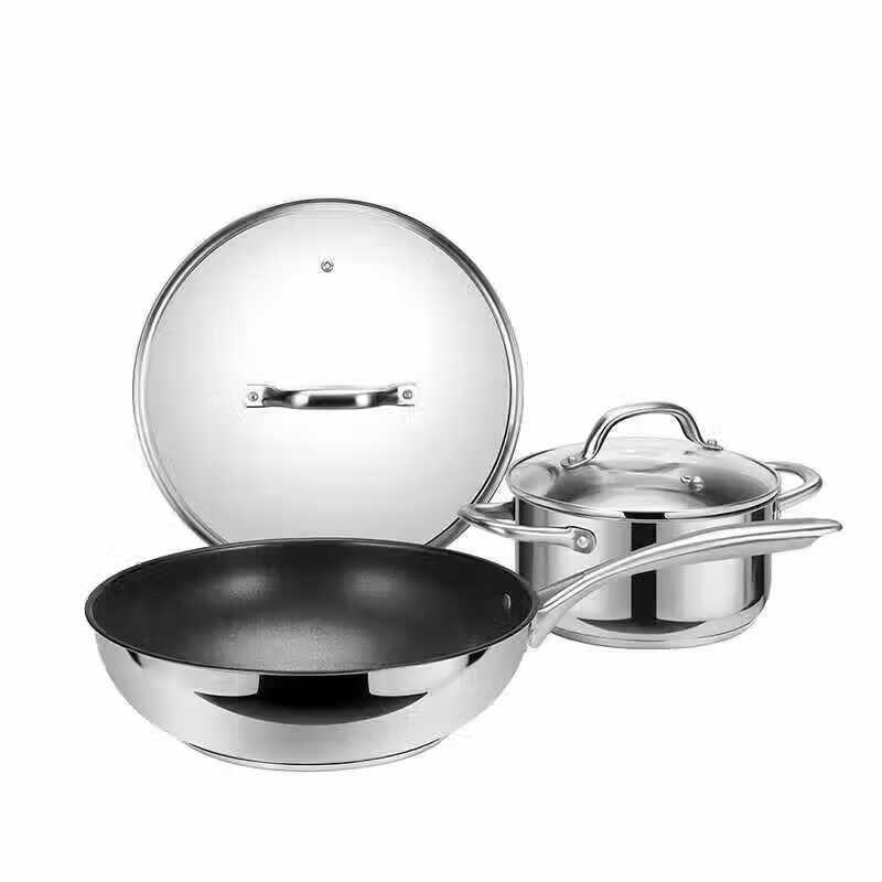 DESLON Multi-Purpose 304 Stainless Steel Cookware Set