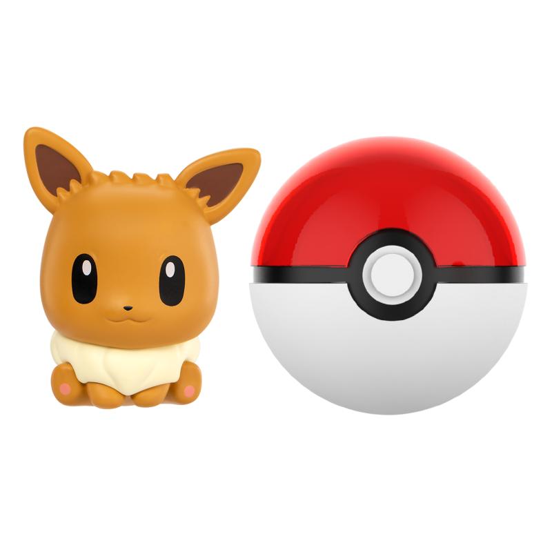 PokeBall Mini Doll Action Figures Pikachu Charmander Bulbasaur Genuine Model Ornament Children s Toy Gift