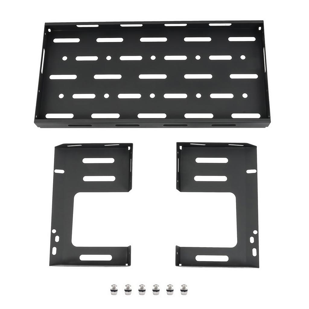 Rear Trunk Interior Cargo Storage Basket Tray Door Hardtops Luggage Carrier Interior Rack Shelf For Jeep Wrangler JL Accessories