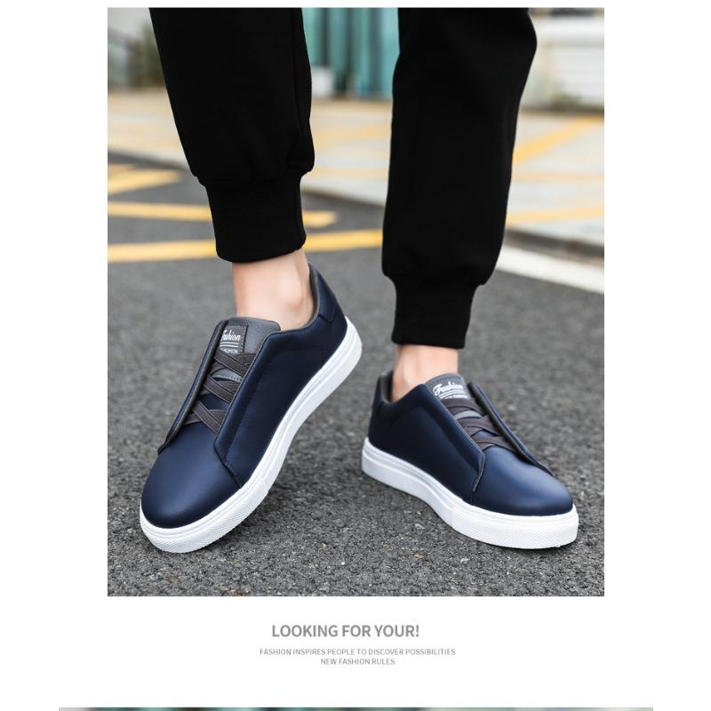 Men's Solid Color Board Shoes, Comfortable, Non Slip, Durable Sports Shoes