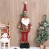Telescopic Santa with Checkered Fabric