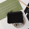 Mini Canvas Coin Purse Premium Metal Zipper Water Repellent Canvas Multi Colors Pouch for Hiking Picnic Trips