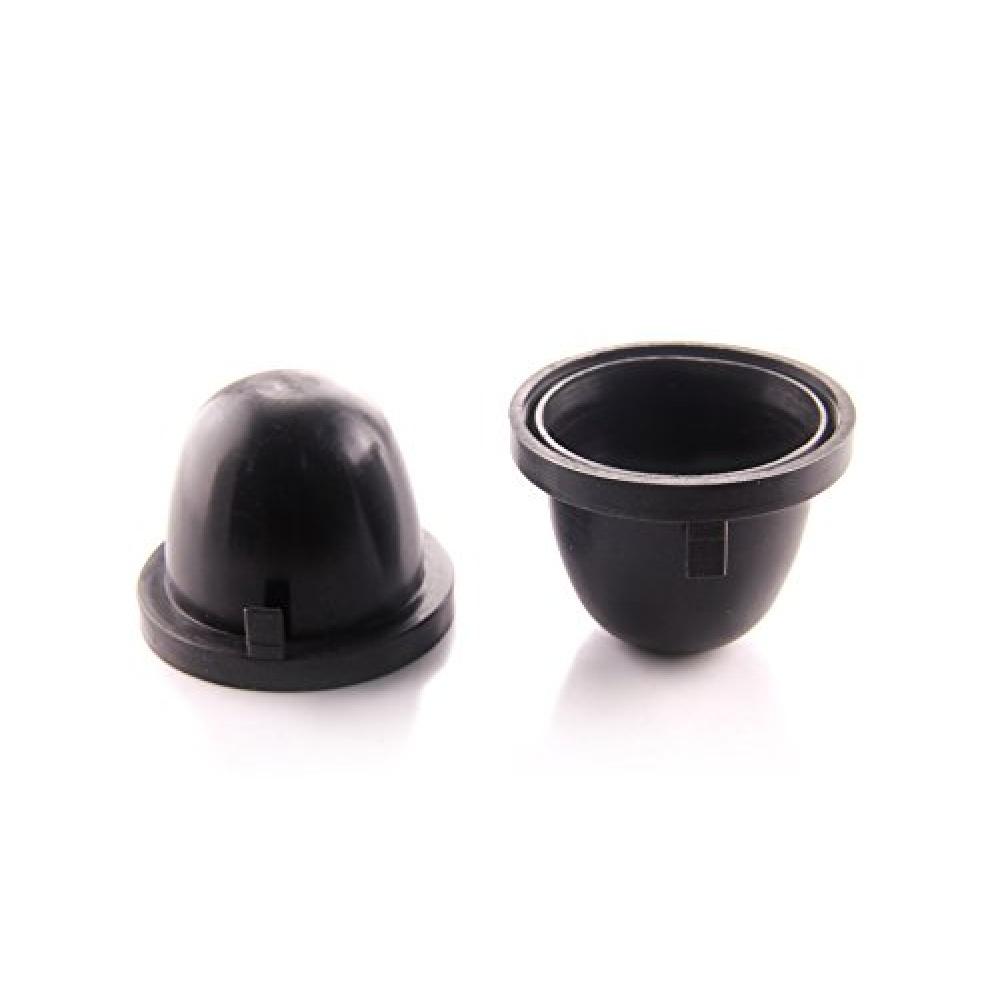2 Pcs 85Mm Black Rubber Vehicle Off-Road Headlights Housing Seal Cap Dust Covers