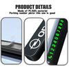 Plaque d'immatriculation numérique temporaire pour voiture avec numéro de téléphone pour Opel Meriva Mokka Grandland Vectra Zafira Vivaro Antara