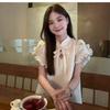 2026 Summer Bowknot Stand Collar Qipao: New Chinese Style Princess Dress