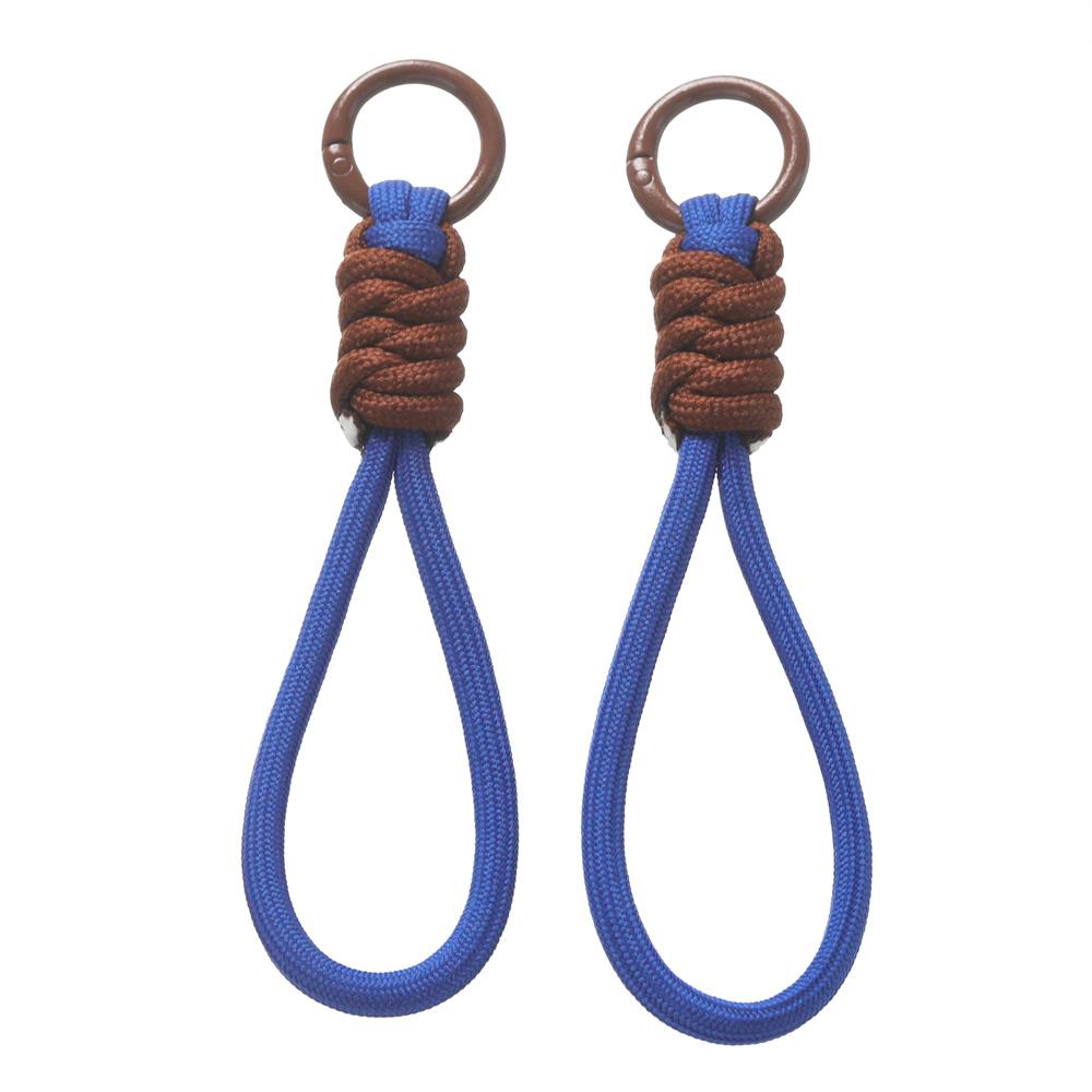 1pc Colorful Braided Lanyard Keychain for Phone Case Women Anti Lost Knot Rope Strap Car Key Chains Diy Accessories Keyring