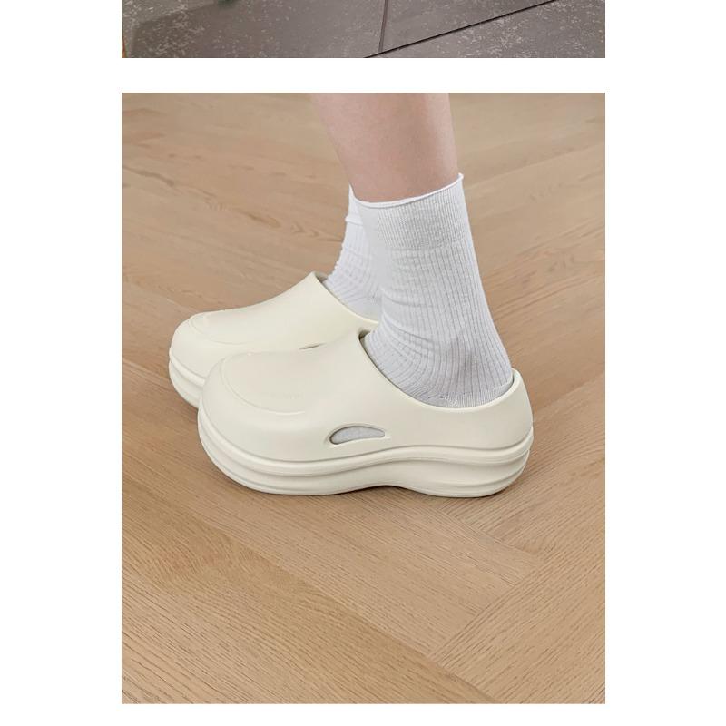 Kockskor Tjocka Sula Tåhätta Coola Strand Lätta Tofflor Dam