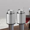 Press Type Wine Bottle Stoppers with Time Scale Wine Corks Durable Vacuum Wine Stoppers  Home