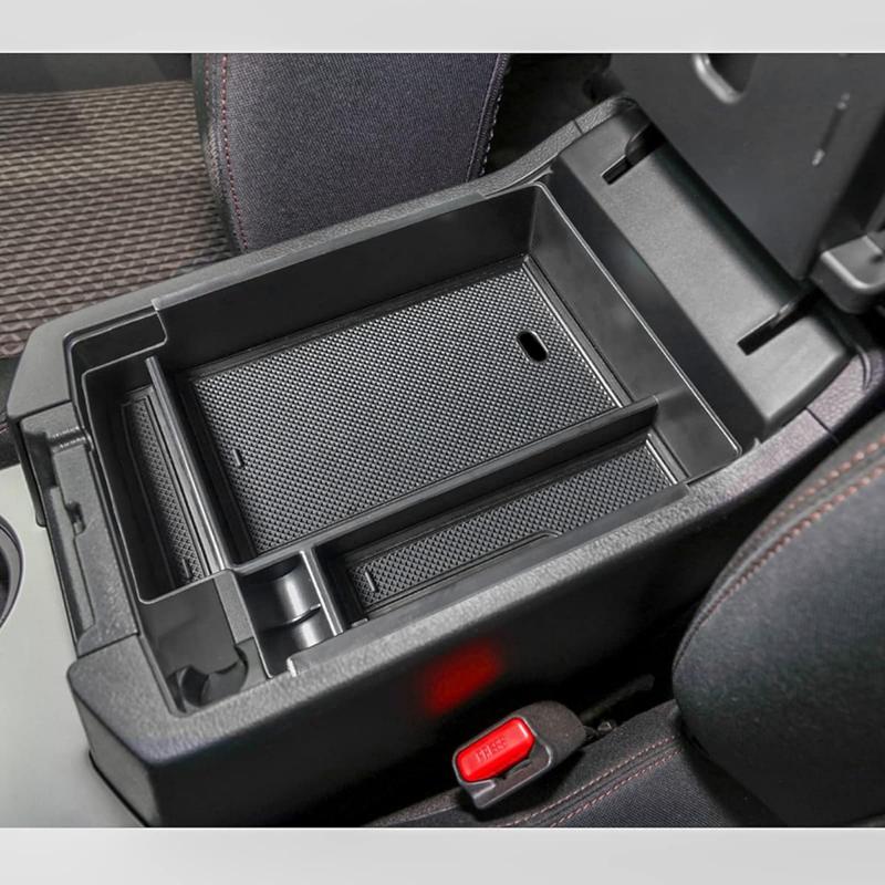 Premium ABS Center Console Tray For Toyota 4Runner 2010-2024 Durable Anti-Slip Armrest Storage Box Car Styling Accessories