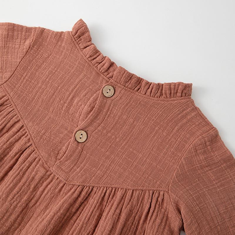 Autumn Princess Dress: Fashionable, Lightweight, High-End Dress for Girls Ages 1-3