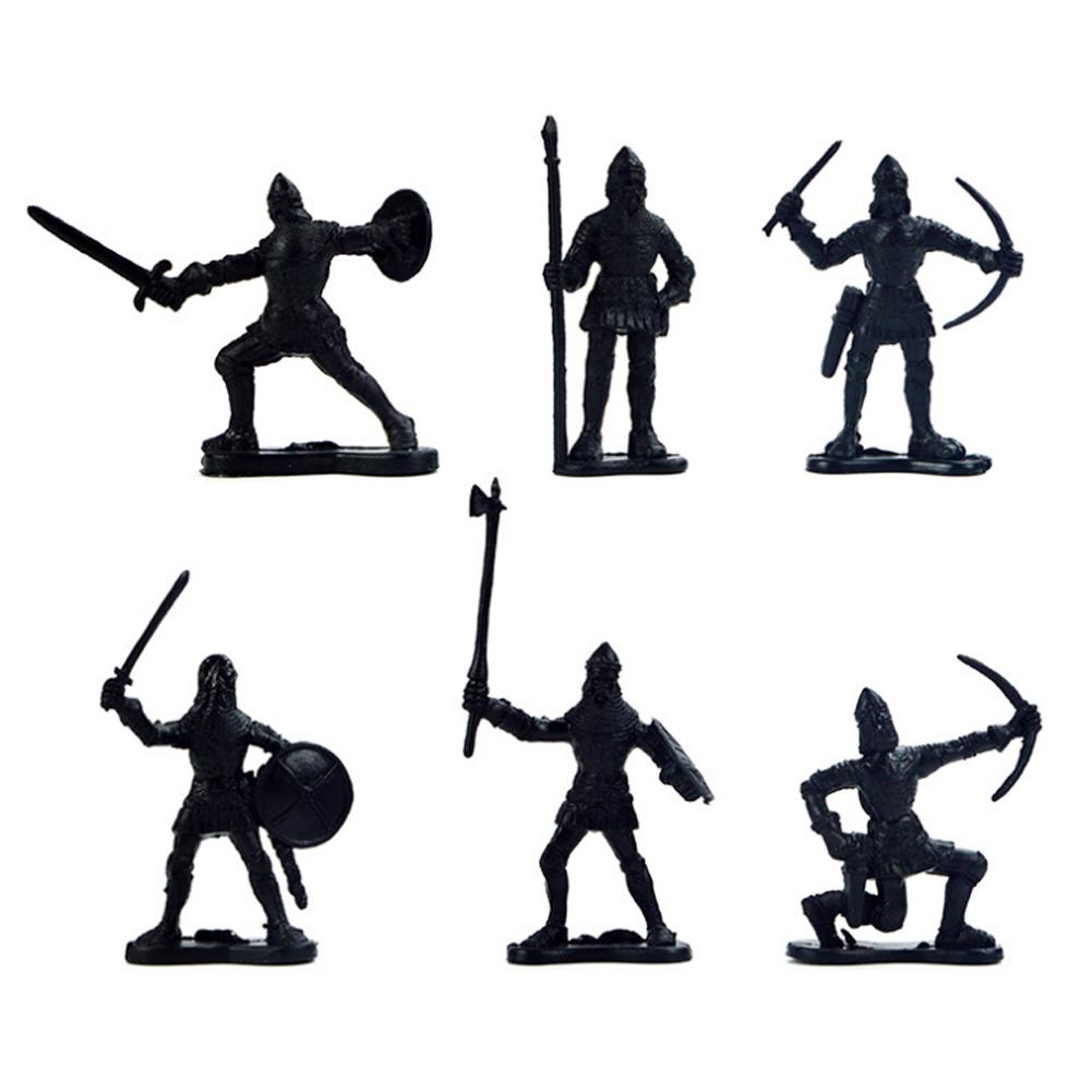 Children Toy Static Military Soldier Model Medieval Warrior Ancient Soldier Model Toy SetAncient