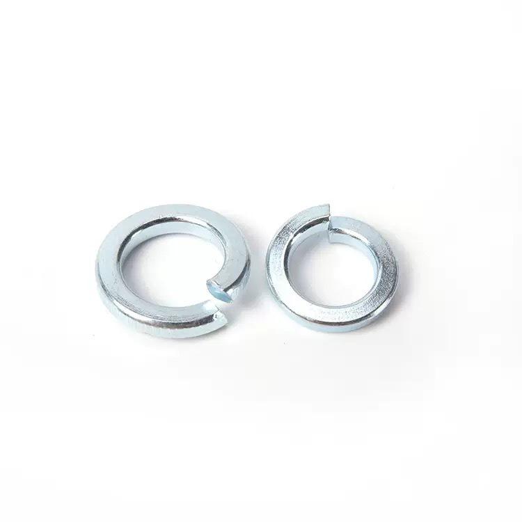 DIN127B Galvanized Steel Spring Washer: M4-M39 Sizes Available