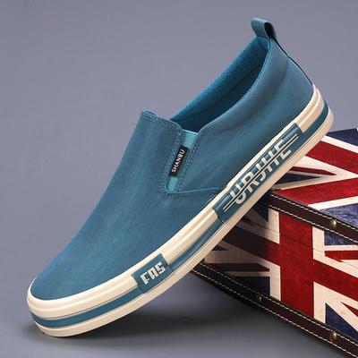 Mode leichte Herren-Segeltuchschuhe, bequem, niedrig geschnitten, vulkanisierte Schuhe, Herren-Espadrille, rutschfeste Freizeitschuhe, Herren-Wohnungen 2024
