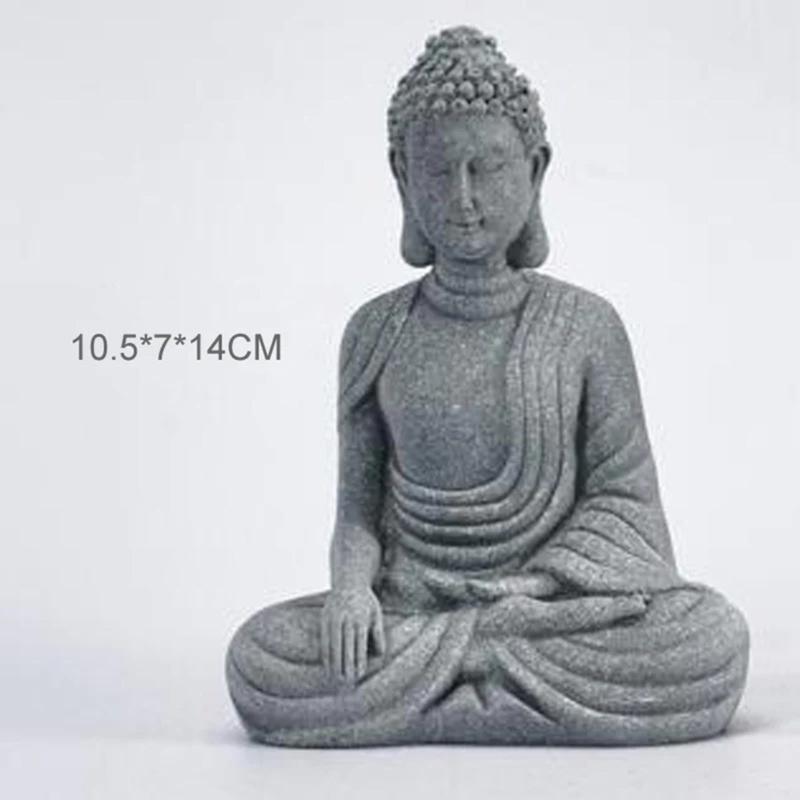 Candle Moulds Clay Moulds Crafts Moulds Hand-making Supplies Buddhas Shape Non-stick Silicone Material for Figure Craft