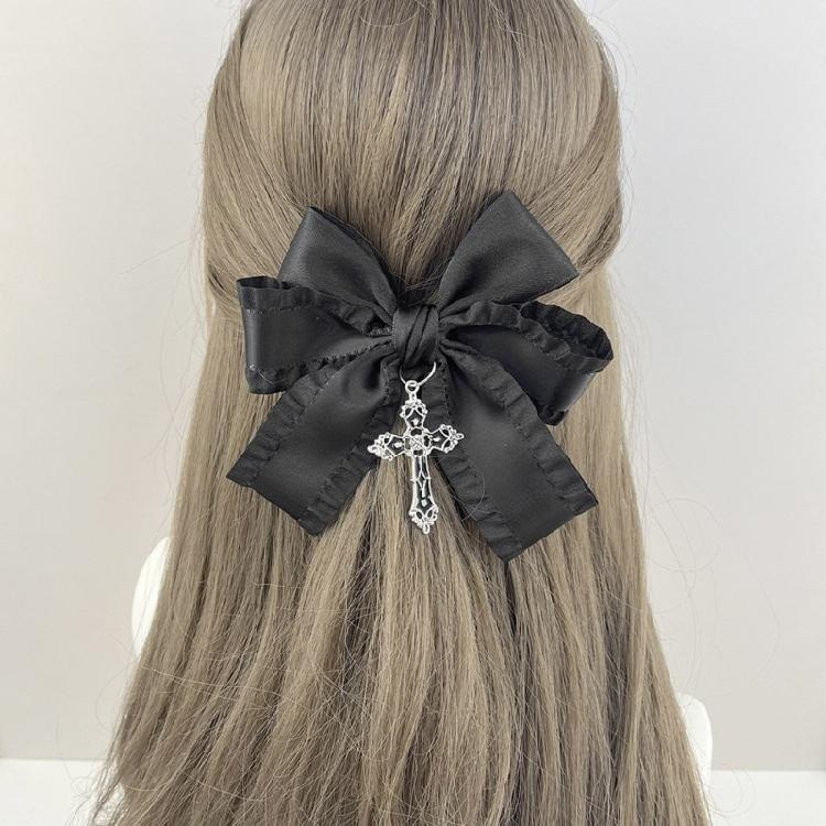 Large Bowtie Hair Clip Girl Hair Styling Barrettes Antislip Women Hair Decors