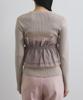 Knit Pullover Light Knit Bustier Docking Pullover for Black Maine [BIS] [Washable] Women, (01)