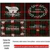 Waterproof Christmas Floral Linen Table Mat & Napkin Set