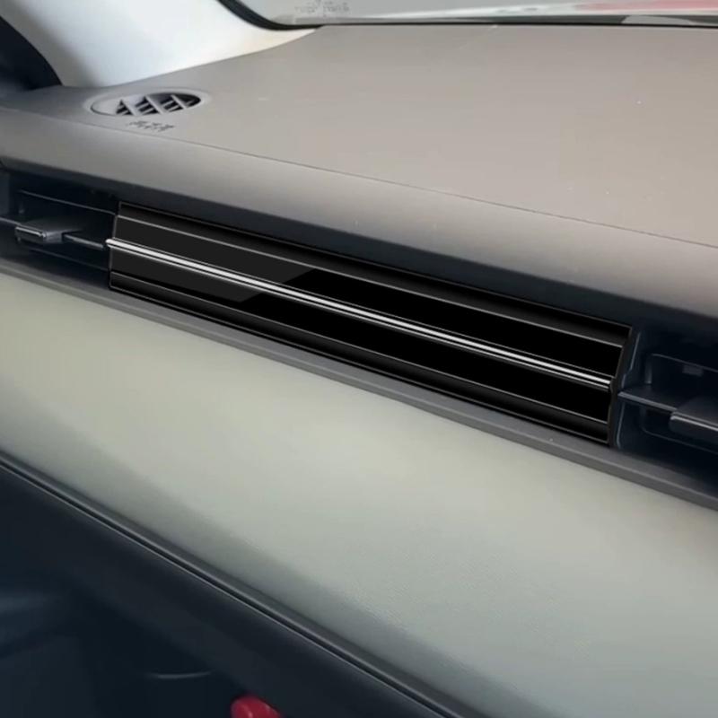 For Honda Vezel H-RV HRV 2025 2026 Front Dashboard Center Conlose Panle Strip Copilot Air Conditions Outlet Panle Cover Stickers