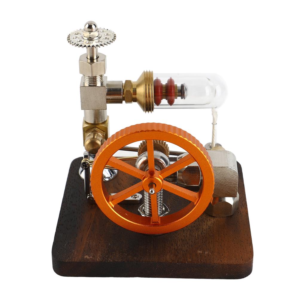 Stirling Engine Free Piston Adjustable Speed Educational Electricity Generator for Mechanical