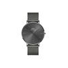 Official Limited Edition/2-Year Warranty/Authentic Daniel Wellington DW Men's Classic Mesh Graphite 40mm Watch In Blue/Brown, Luxury Leather Business