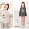 Yingbolun Girls' Pajamas Spring/Autumn Pure Cotton Long Sleeve