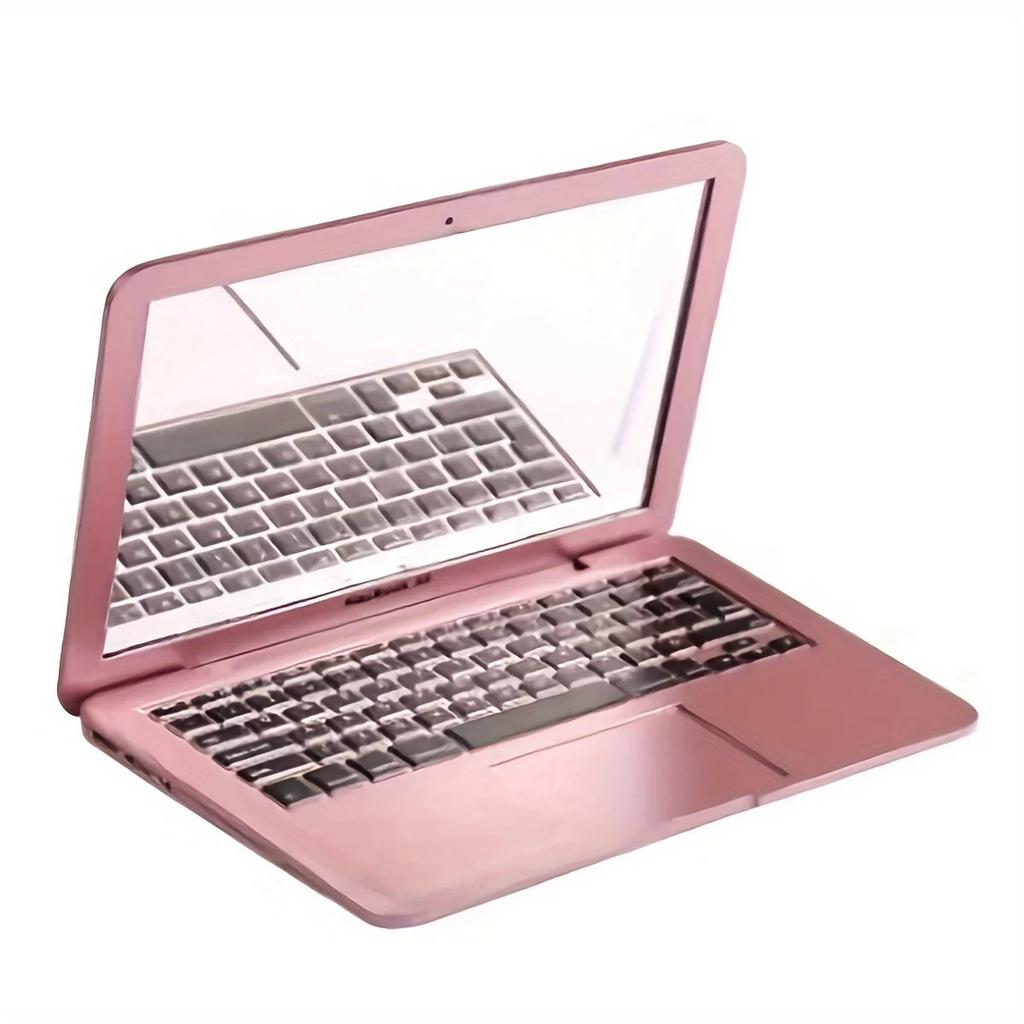 Mini ordinateur créatif, petit miroir, ordinateur portable, design portable, miroir de maquillage Apple pliable, miroir, miroir portable