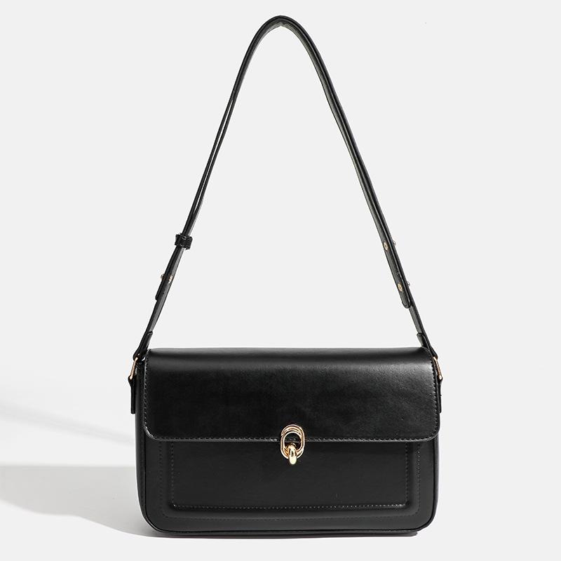 Retro Women's New High-end Texture Niche Underarm Bag Crossbody Shoulder Bag Female Fashion Casual Bag