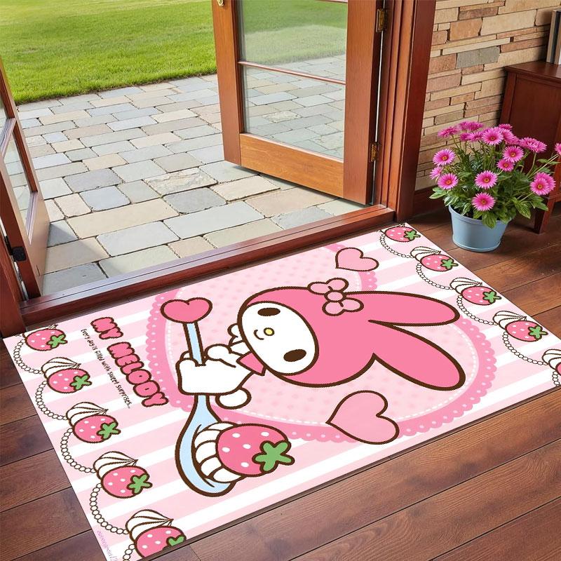 Crystal Velvet Rug Soft Non Slip Indoor Floor Mat Home DecorMy Melody