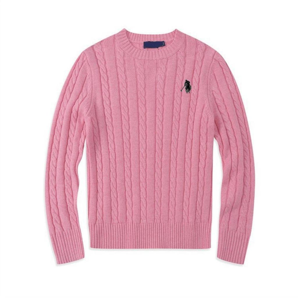 RogueWave Autumn and Winter Comfortable High-end Fashion Brand Embroidery Business Casual Versatile Warm Long Sleeved Top