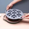 Donut Silicone Cake Pan with Hardware Easy Demoulding Silicone Cake Mold DIY Baking