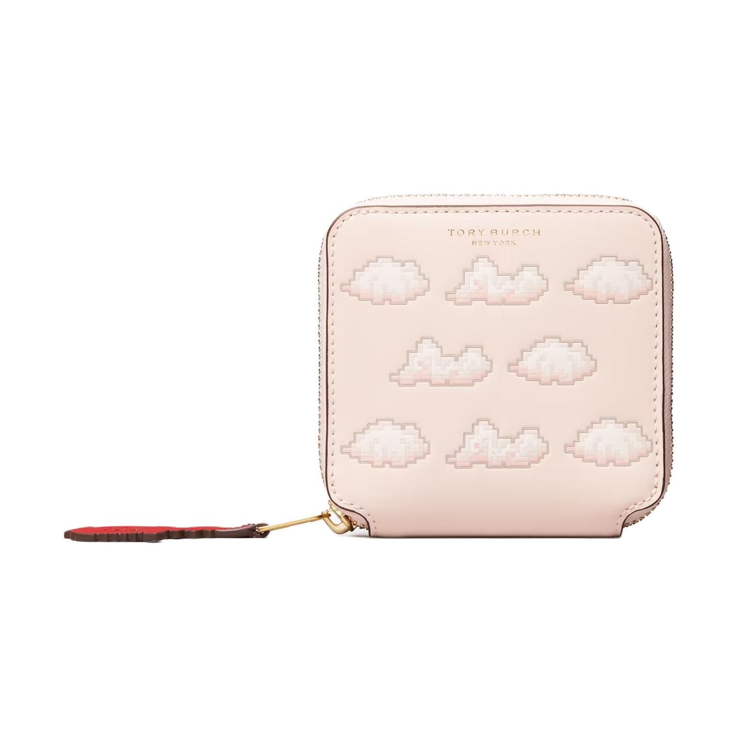 Tory Burch Year Of The Dragon Capsule Collection Fashion Trend Zodiac Dragon Zipper Wallet Unisex Wallet Pink 156940-650 Pink 23490₽