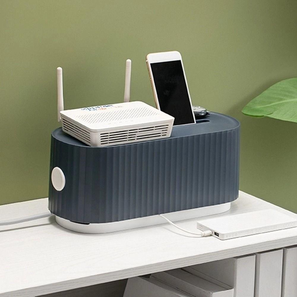 Patch Panel Finishing Box Socket Storage Case Mobile Charger Storage Storage Box  Home