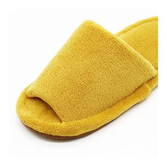 [aspersio] [aspersio] Fluffy, warm slippers, microfiber, washable, indoor shoes