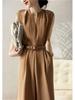Versatile Stylish Sleeveless Summer Jumpsuit - Trendy Wide-Leg, Loose Fit for Women