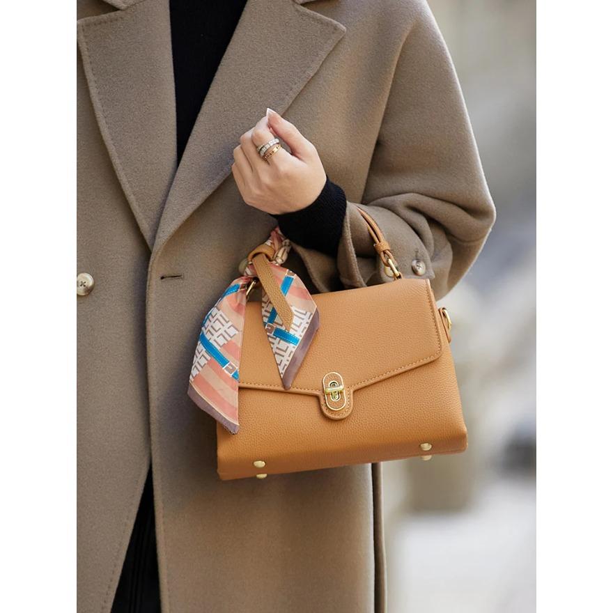 Limited original brand women's bag genuine leather shoulder bag messenger bag cowhide bag for women crossbody style