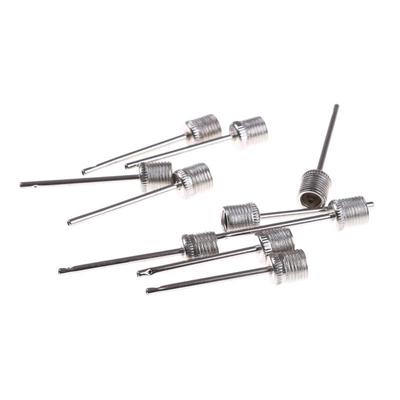 10Pcs Inflating Needle Pin Nozzle Basketball Football Soccer Ball Air Pump Parts