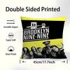 Sitcom BBrooklyn NineNine Pillow Covers Cartoon Sofa Decorative Home Doublesided Printing Short Plush Cute Cushion Cover